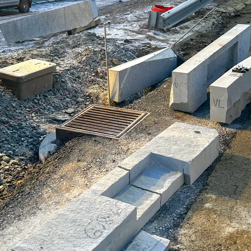 Fletcher Granite Curb New Bedford Massachusetts